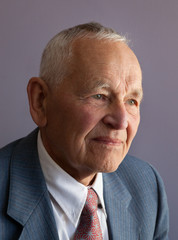 Portrait of a senior man.