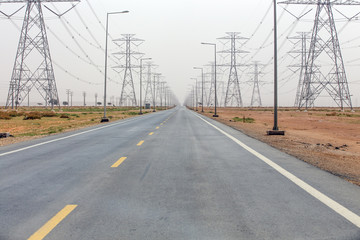 Power line road