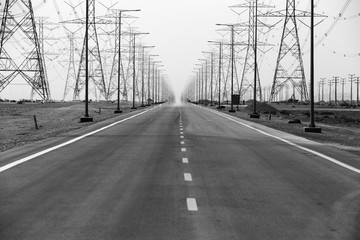 Power line road