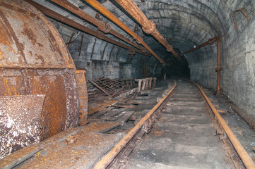 Old derelict mine.