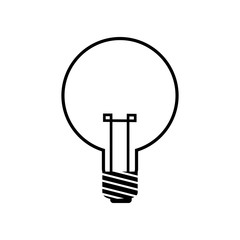 bulb light electricity idea creative image vector illustration
