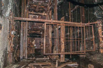 Old derelict mine.