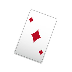 poker ace card, playing casino vector illustration