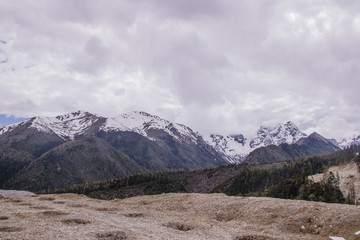 Meili snow Mountain also know as Kawa Karpo located in Yunnan Province, China