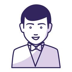 businessman worker isolated icon vector illustration design