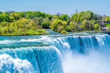 Foto auf Acrylglas Wasserfall der Niagarafälle © haveseen