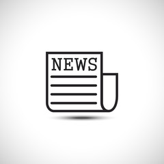 News vector icon