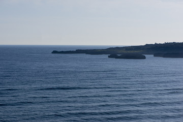 Fototapeta premium The Orion beach from Sonabia in Cantabria