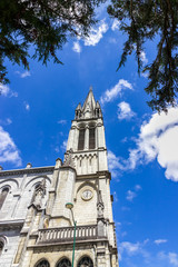 Fototapeta na wymiar The Sanctuary of Our Lady of Lourdes, France