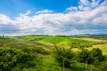 Fototapeta premium Beautiful Tuscany landscape, Italy 