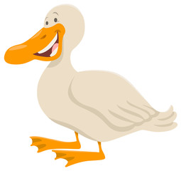cute duck animal character