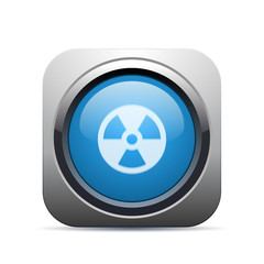 Square Push-Button - Vector