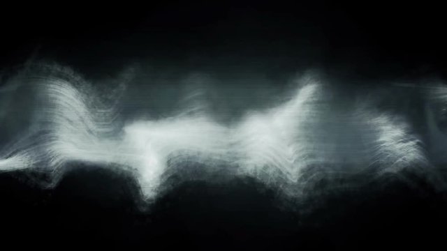 Glitchy Misterious Flowing Light Effect