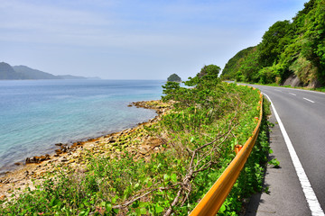 周防大島の海岸(2017年5月)