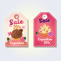 cupcake tag