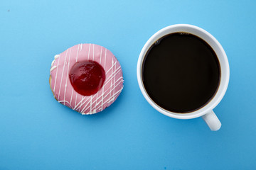Donut and coffee