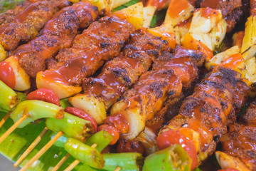 Close up Barbecue