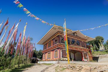 Gurung Monastery at Rinchenpong, Sikkim, India