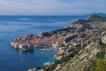 Fototapeta na wymiar Dubrovnik and panorama