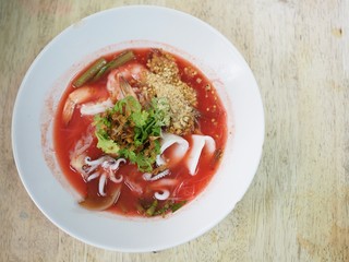 Seafood Yong Tau Foo Thai Style
