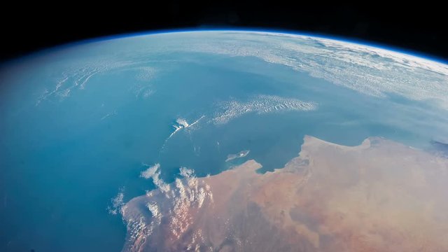A Jump over the Terminator. pass from western Iran, near the border of Iraq, to the Southern Ocean, just south of Western Australia. Visible Persian Gulf, Arabian Peninsula, Iran, City of Dubai. 