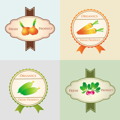 vegetable badge