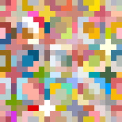 Seamless Pixel Pattern