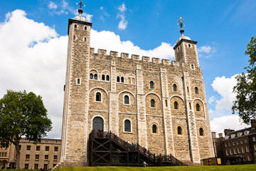 Fototapeta na wymiar The White Tower, London - England.
