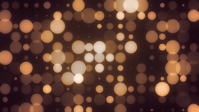 Circles scaling and moving animated texture