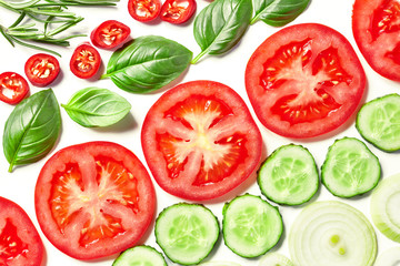 vegetable salad ingredients