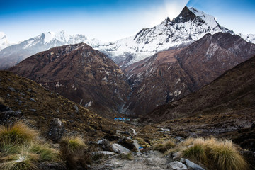 View on the way to Annapurna base camp