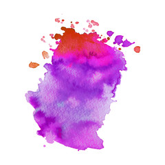 Abstract hand drawn watercolor background