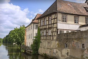 Fototapeta na wymiar Historic city of Bamberg, Free State of Bavaria, Germany
