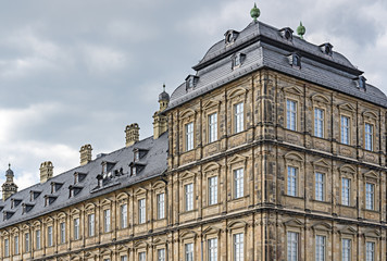 Fototapeta na wymiar New Palace Bamberg, UNESCO World Heritage Site, Bavaria, Germany