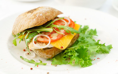 sandwich with chicken