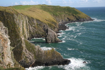 cliffs, Old Head, CO. Cork, Ireland
