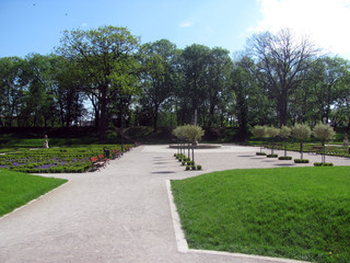 Landscape, accomplishment, beautiful park