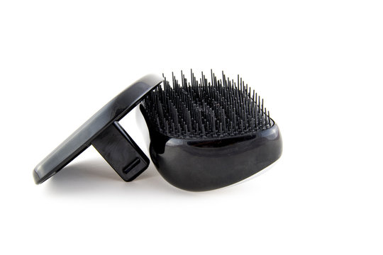 tangle teezer brush isolated photo. Beautiful picture, background, wallpaper