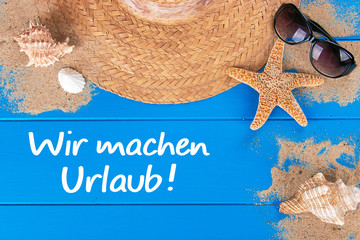 Affiche Wir Machen Urlaub! - Affiches | Wallsheaven-Kathrin39