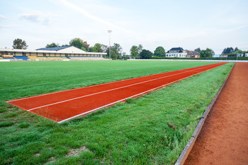 the running track