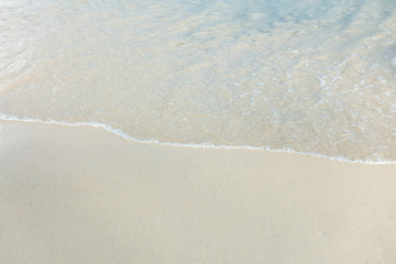 Fototapeta na wymiar Sea waves on the beach