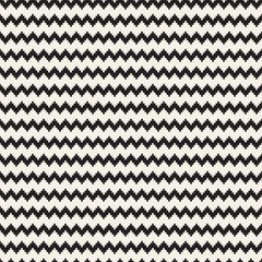 Repeatable geometric grid texture. Vector seamless mesh pattern. Monochrome zigzag lines abstract background