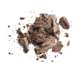 Eye shadow isolated on white background