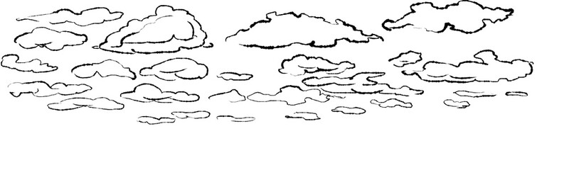 Illustration of clouds