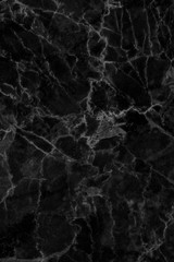 Black marble natural pattern for background, abstract natural marble black and white
