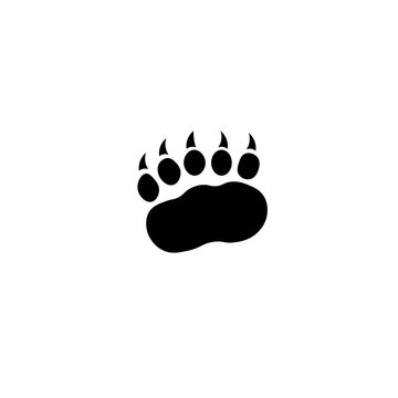 bear paw print