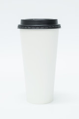 blank takeaway coffee cup