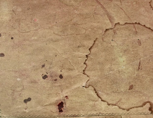 Old dirty wrinkled paper background
