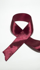 Symbolic ribbon of cancer