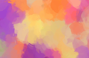 paint like pastel color splash abstract vector background